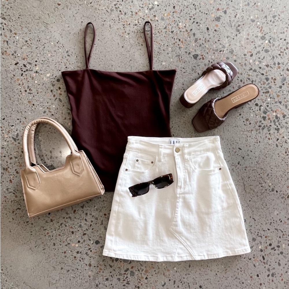 FAYT the label brown “laguna” tank
